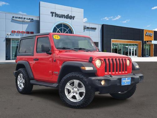 Firecracker Red Clearcoat 2019 Jeep Wrangler Sport S