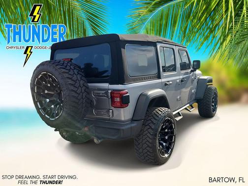 Billet Silver Metallic Clearcoat 2019 Jeep Wrangler Unlimited Sport