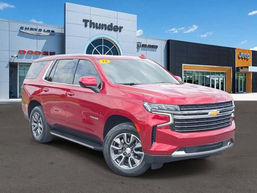 Radiant Red Tintcoat 2023 Chevrolet Tahoe LT