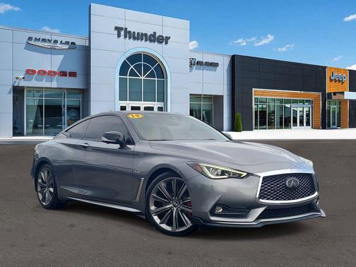 Graphite Shadow 2019 INFINITI Q60 3.0t Red Sport 400