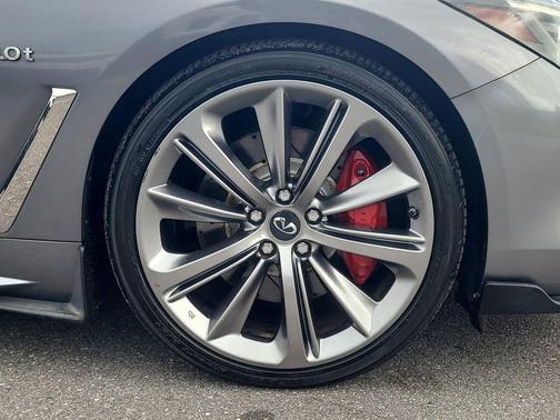 Graphite Shadow 2019 INFINITI Q60 3.0t Red Sport 400