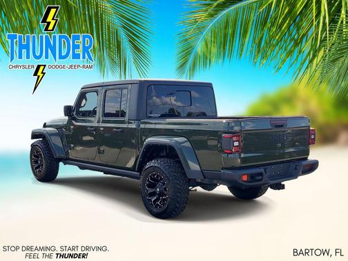 Sarge Green Clearcoat 2021 Jeep Gladiator Willys 4x4