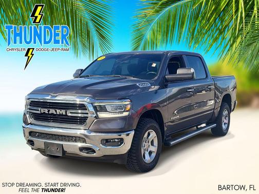 Granite Crystal Metallic Clearcoat 2019 RAM 1500 Big Horn