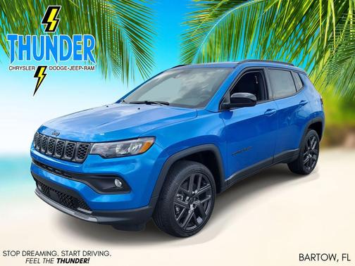 Hydro Blue Pearlcoat 2026 Jeep Compass Latitude