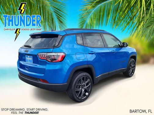 Hydro Blue Pearlcoat 2026 Jeep Compass Latitude