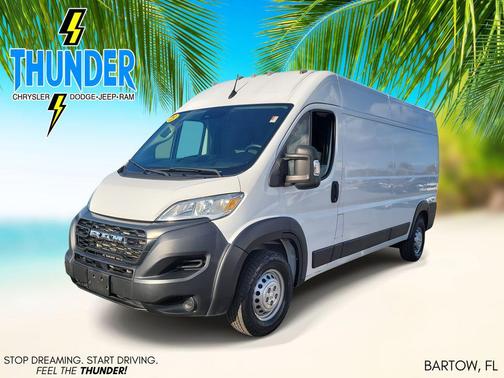 Bright White Clearcoat 2023 RAM ProMaster 2500 High Roof