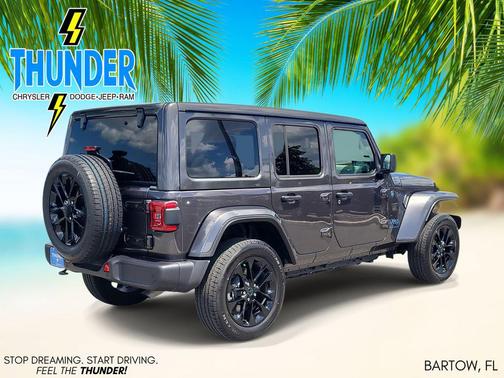 Granite Crystal Metallic Clearcoat 2025 Jeep Wrangler 4xe Sahara