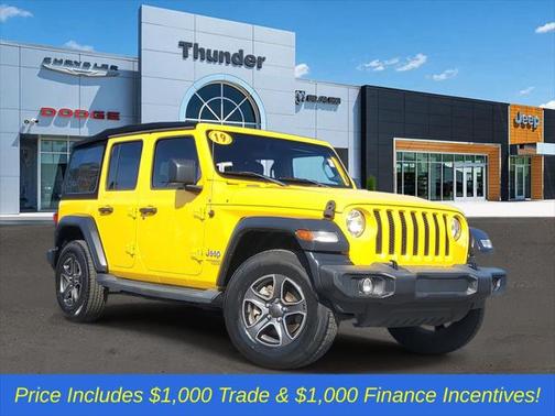 2019 Jeep Wrangler Unlimited Sport