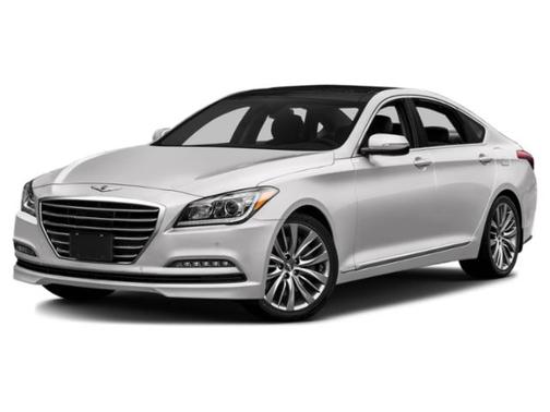 Casablanca White 2015 Hyundai Genesis 3.8