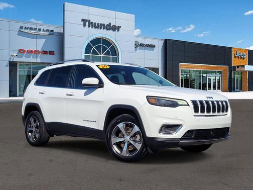 Bright White Clearcoat 2020 Jeep Cherokee Limited
