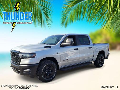 Silver Zynith 2026 RAM 1500 Warlock Crew Cab 4x4 5'7' Box