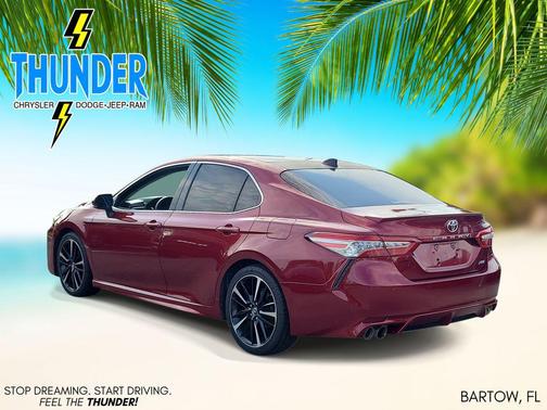 Ruby Flare Pearl 2018 Toyota Camry XSE