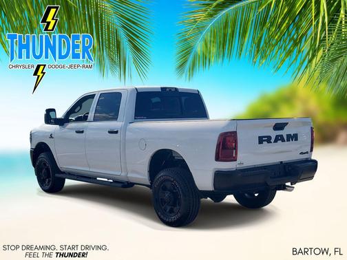 Bright White Clearcoat 2026 RAM 2500 Tradesman Crew Cab 4x4 6'4' Box