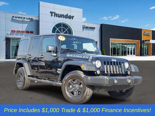 2017 Jeep Wrangler Unlimited Sport