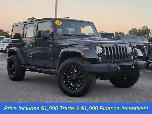 2017 Jeep Wrangler Unlimited Sahara