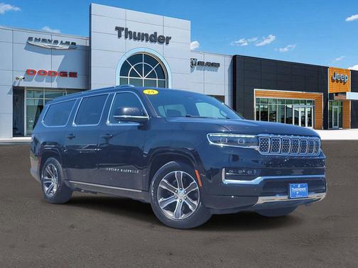 Diamond Black Crystal Pearlcoat 2024 Jeep Grand Wagoneer L 4x4