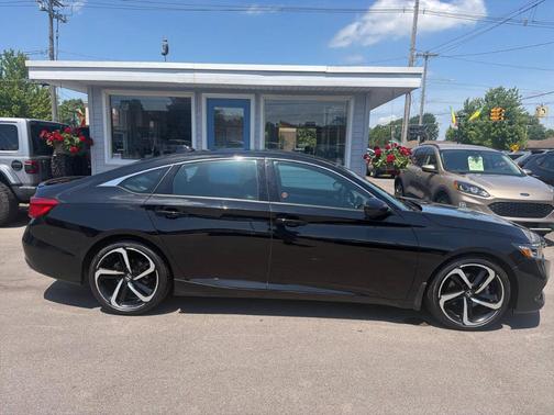 Black 2022 Honda Accord Sport 1.5T