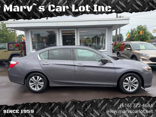 Gray 2013 Honda Accord LX