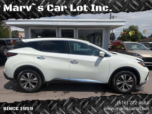White 2020 Nissan Murano SV