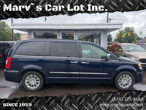 Blue 2015 Chrysler Town & Country Touring-L