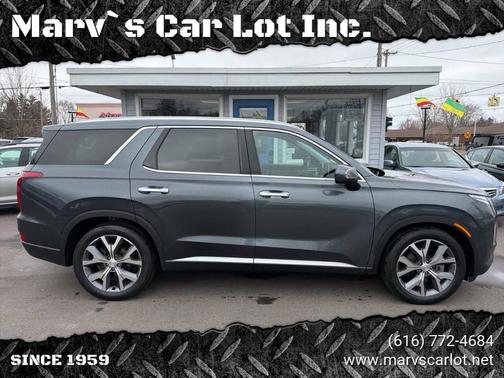Gray 2021 Hyundai PALISADE SEL