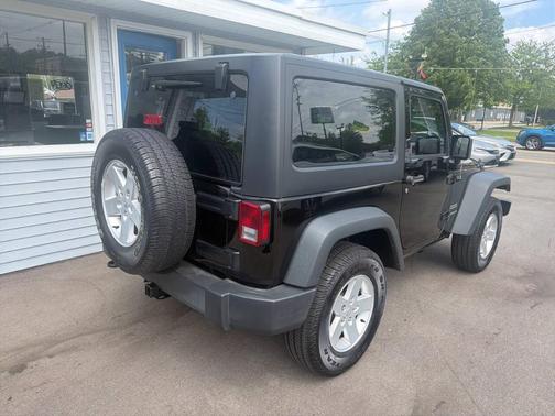 Black 2017 Jeep Wrangler Sport
