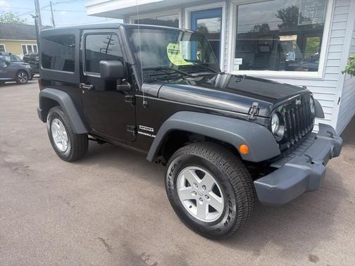 Black 2017 Jeep Wrangler Sport