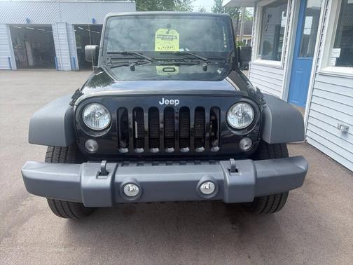 Black 2017 Jeep Wrangler Sport