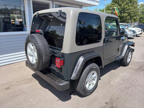 Blue 2005 Jeep Wrangler X