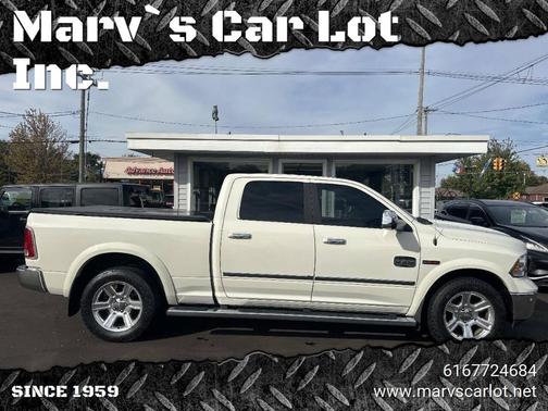 Bright White Clearcoat 2017 RAM 1500 Longhorn