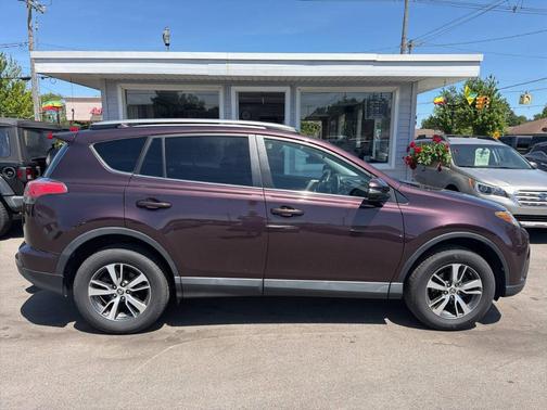 Purple 2017 Toyota RAV4 XLE