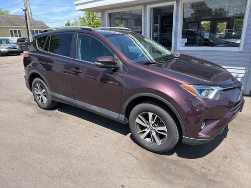 Purple 2017 Toyota RAV4 XLE