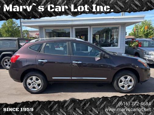 Black Amethyst 2015 Nissan Rogue Select S