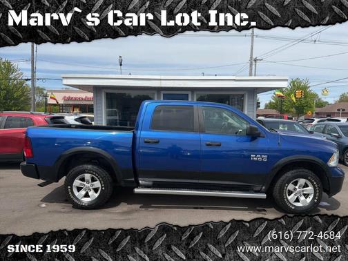 Blue 2017 RAM 1500 Big Horn