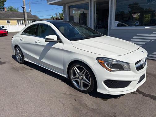 White 2014 Mercedes-Benz CLA-Class Base