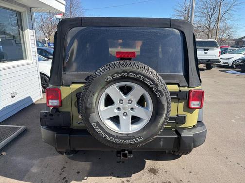 Green 2013 Jeep Wrangler Sport
