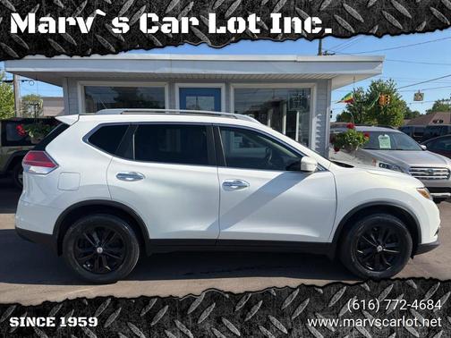 Moonlight White 2014 Nissan Rogue SV