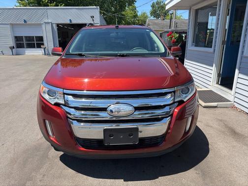 Orange 2014 Ford Edge SEL