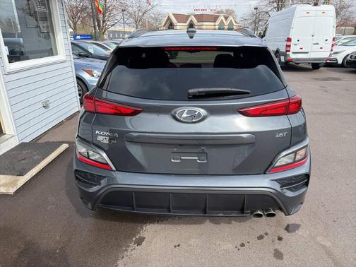 Gray 2022 Hyundai KONA N Line