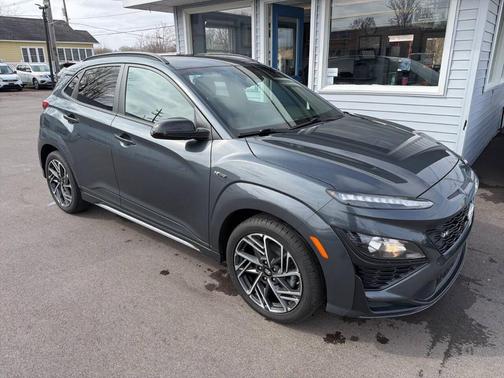 Gray 2022 Hyundai KONA N Line
