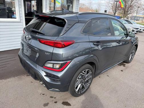 Gray 2022 Hyundai KONA N Line