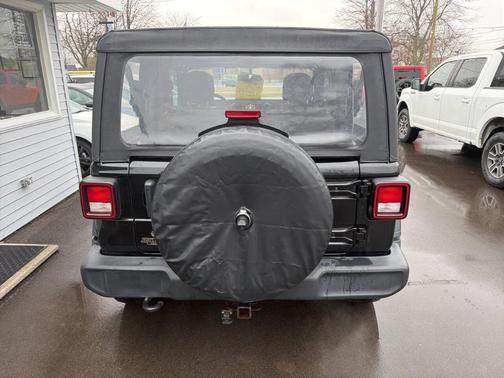 Black 2020 Jeep Wrangler Sport