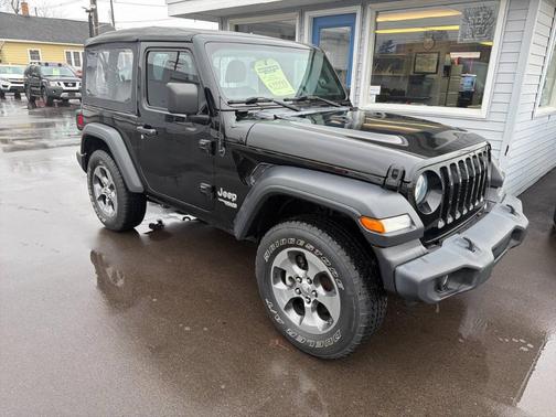 Black 2020 Jeep Wrangler Sport