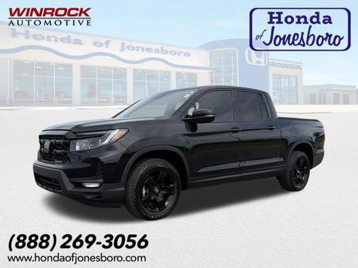 Crystal Black 2025 Honda Ridgeline Black Edition