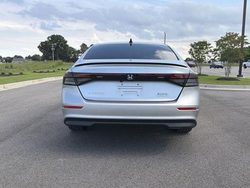Solar Silver Metallic 2025 Honda Accord Hybrid Sport