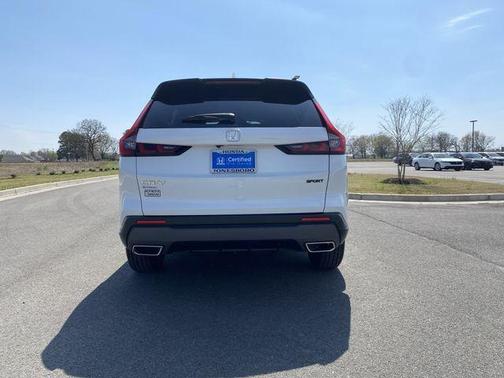 Platinum White Pearl 2024 Honda CR-V Hybrid Sport