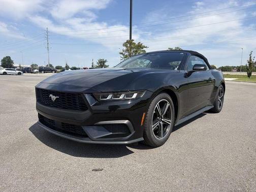 Shadow Black 2024 Ford Mustang EcoBoost Premium