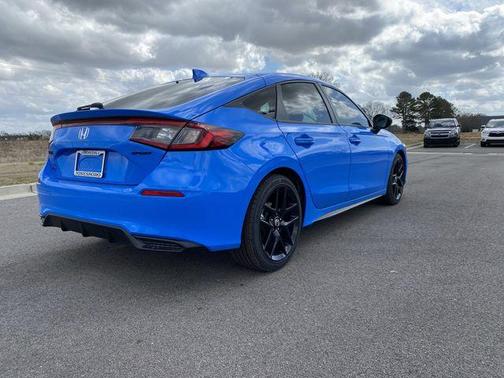 Blue 2026 Honda Civic Sport