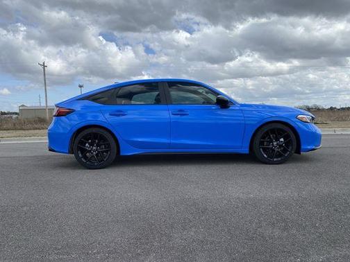 Blue 2026 Honda Civic Sport