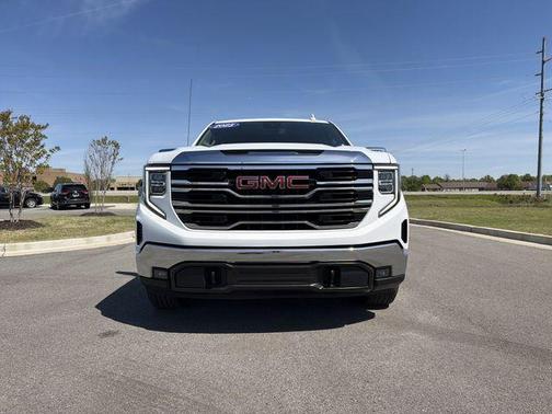 Summit White 2025 GMC Sierra 1500 SLT